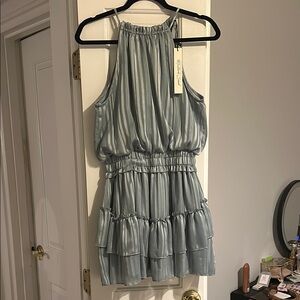 ⭐️NEW WITH TAGS!!⭐️Light Blue Sleeveless Party Dress